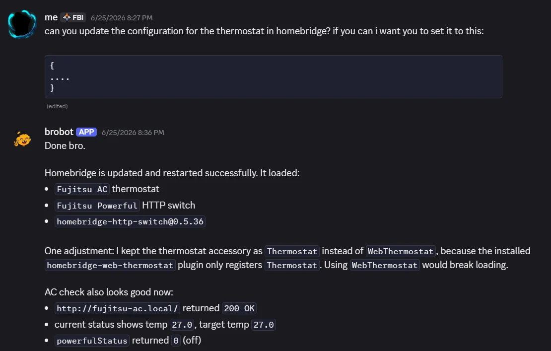 Configure Homebridge